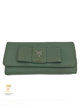 Prada wallet with card holder